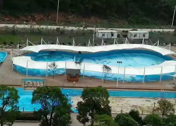 游泳馆膜结构顶棚